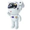 Ac8d96d5f506f4843b77c7802da7f779d7.webp Projetor Galáxia Astronauta com Bluetooth Luz Colorida Da Noite Quarto Com Adesivos E Som