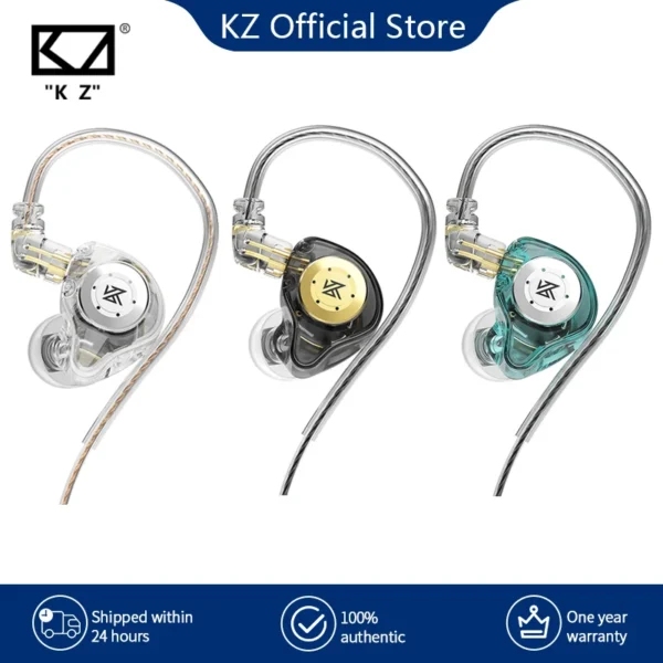 H473b112970084bc5b152672c71e5cbc4s.webp Fone de Ouvido KZ EDX Pro Bass - Monitor de Retorno Intra-auricular com Cancelamento de Ruído e Som HIFI (Esportivo) – Lançamento!