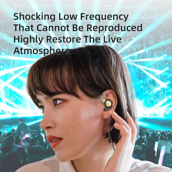 S251dc16919c348bcb7c4eee41fe6dc4fL.webp Fone de Ouvido KZ EDX Pro Bass - Monitor de Retorno Intra-auricular com Cancelamento de Ruído e Som HIFI (Esportivo) – Lançamento!