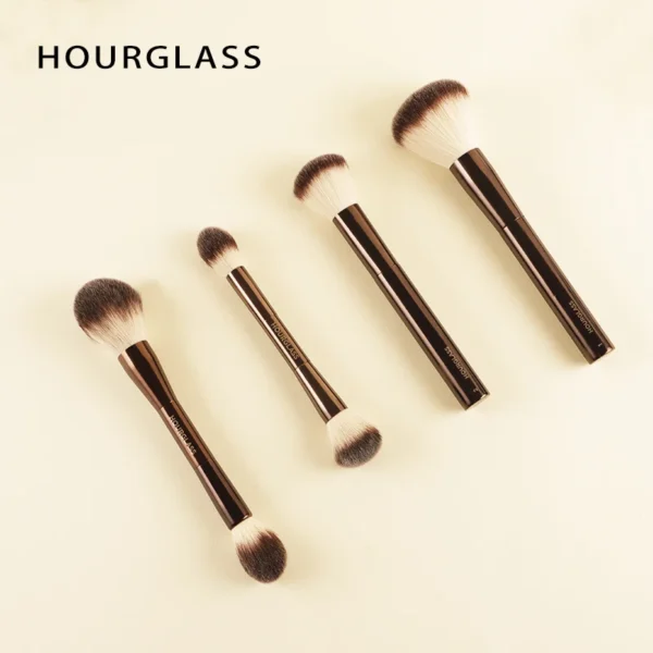S3436e294182347e684aa28dd960d3b8bg-1.webp Pincel de Maquiagem Hourglass Todos os Tipos Sombra Base Corretivo Pó Bronzeador Blush Delineador Pincéis Profissionais Retráteis
