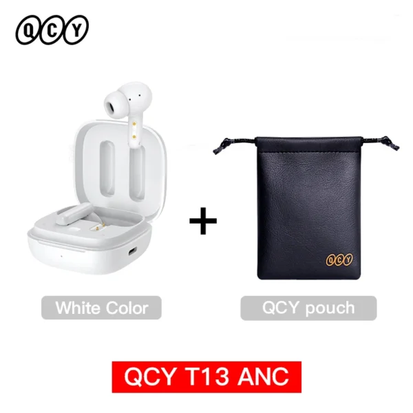 S54a0458baf0047d2a3198f1fe84747f2Y.webp Fone de Ouvido Sem Fio QCY T13 ANC Bluetooth 5.3 TWS Cancelamento de Ruído ANC Fones de Ouvido 4 Microfones ENC Headset Intra-auricular Earbuds Handsfree
