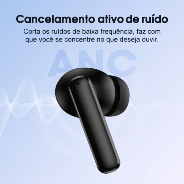 S5dc467d84d91465db14af6ed472cf4cc5.webp Fone de Ouvido Sem Fio QCY T13 ANC Bluetooth 5.3 TWS Cancelamento de Ruído ANC Fones de Ouvido 4 Microfones ENC Headset Intra-auricular Earbuds Handsfree