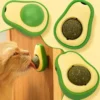 S6d44b4baf0d843e5ae1415c879ae10ecM.webp Bola de Erva de Gato Natural (Catnip) em Formato de Abacate – Brinquedo Comestível e Snack para Limpeza de Dentes e Entretenimento de Gatos