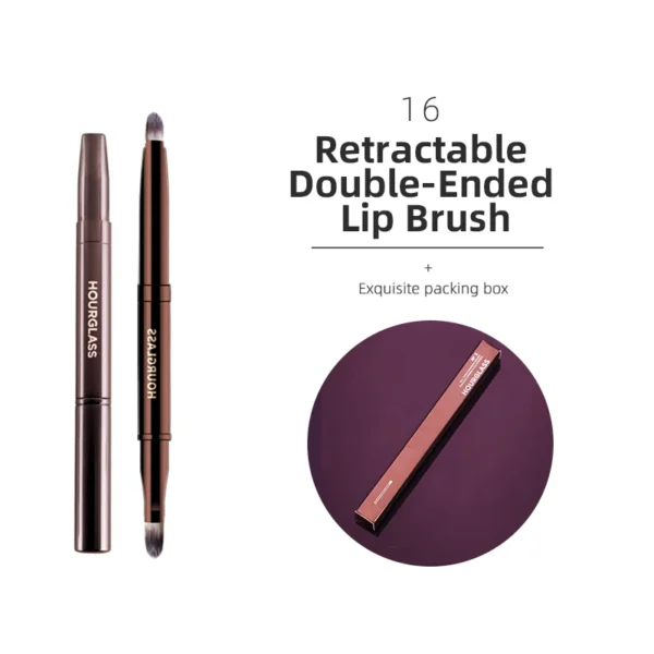 S7536cdc6f24f44668ba11c06af8fde3aP-2.webp Pincel de Maquiagem Hourglass Todos os Tipos Sombra Base Corretivo Pó Bronzeador Blush Delineador Pincéis Profissionais Retráteis