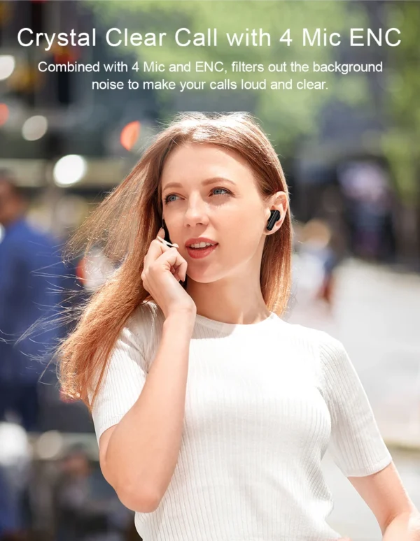 S7e7562554b724c3594cb8056ead0b285e.webp Fone de Ouvido Sem Fio QCY T13 ANC Bluetooth 5.3 TWS Cancelamento de Ruído ANC Fones de Ouvido 4 Microfones ENC Headset Intra-auricular Earbuds Handsfree