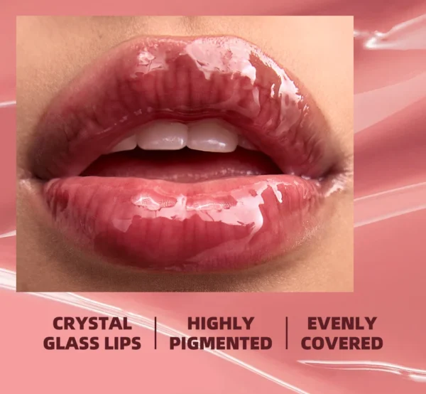 Sbc0e7f02642f45d680c1186d02af9e5fc.webp Gloss Labial Pérola Espelhado Batom Hidratante de Longa Duração Brilho Glitter Lip Glaze Não Gruda Jelly Pout Lip Tint Maquiagem QIBEST