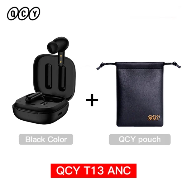 Scaecd0a5753647f09bb8e126ae1697d1G.webp Fone de Ouvido Sem Fio QCY T13 ANC Bluetooth 5.3 TWS Cancelamento de Ruído ANC Fones de Ouvido 4 Microfones ENC Headset Intra-auricular Earbuds Handsfree