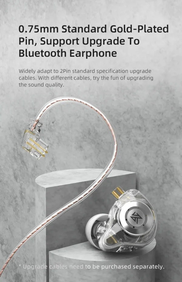 Seb7f0a0f03d94b8e8685e4937e74a8c8K.webp Fone de Ouvido KZ EDX Pro Bass - Monitor de Retorno Intra-auricular com Cancelamento de Ruído e Som HIFI (Esportivo) – Lançamento!