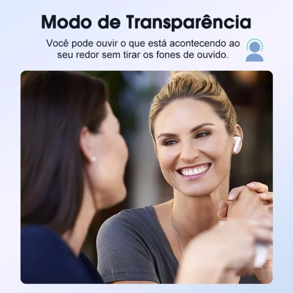Sedbdfe4a26524a21bcfb74714f8503c4K.webp Fone de Ouvido Sem Fio QCY T13 ANC Bluetooth 5.3 TWS Cancelamento de Ruído ANC Fones de Ouvido 4 Microfones ENC Headset Intra-auricular Earbuds Handsfree