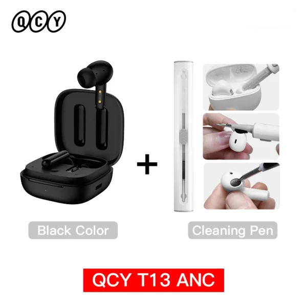 Sef152294114240f78beb96c4eef161a3X.webp Fone de Ouvido Sem Fio QCY T13 ANC Bluetooth 5.3 TWS Cancelamento de Ruído ANC Fones de Ouvido 4 Microfones ENC Headset Intra-auricular Earbuds Handsfree