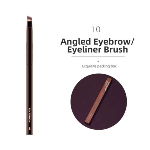 Sf03fd9017eab4d97a592c1aa60b29c8dY-2.webp Pincel de Maquiagem Hourglass Todos os Tipos Sombra Base Corretivo Pó Bronzeador Blush Delineador Pincéis Profissionais Retráteis