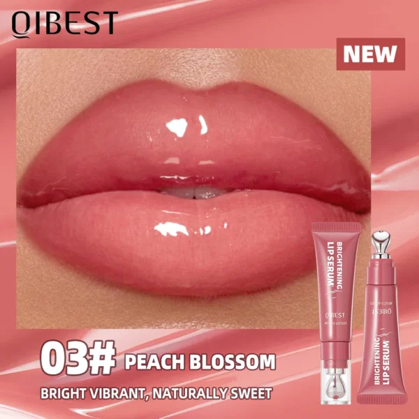 Sfcb4496e72f74a9bb5a3d55e0297648bq.webp Gloss Labial Pérola Espelhado Batom Hidratante de Longa Duração Brilho Glitter Lip Glaze Não Gruda Jelly Pout Lip Tint Maquiagem QIBEST