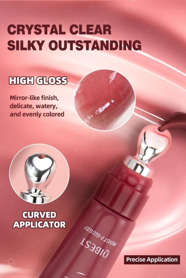 Sfeb68c59ace948b0982cca1cb9389ad4Q.webp Gloss Labial Pérola Espelhado Batom Hidratante de Longa Duração Brilho Glitter Lip Glaze Não Gruda Jelly Pout Lip Tint Maquiagem QIBEST